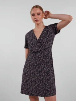 Pieces PCEMANUELLE WRAP DRESS