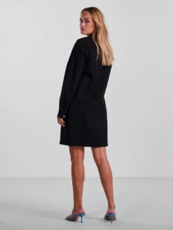 Pieces PCPERRY DENIM DRESS -Piece Clothing Shop 17111319 BlackDenim 004
