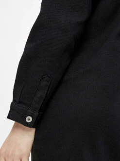 Pieces PCPERRY DENIM DRESS -Piece Clothing Shop 17111319 BlackDenim 007