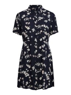 Pieces PCMINA SHIRT DRESS -Piece Clothing Shop 17115118 MaritimeBlue 869792 001