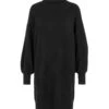 Pieces PCFABIA KNITTED DRESS -Piece Clothing Shop 17115634 Black 001