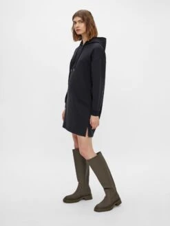 Pieces PCCHILLI SWEAT DRESS -Piece Clothing Shop 17115876 Black 005