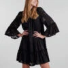Pieces PCKUMO MINI DRESS -Piece Clothing Shop 17119457 Black 003