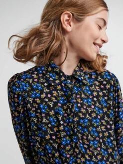 Pieces Kids LPSIMONE DRESS -Piece Clothing Shop 17120010 Black 998215 006