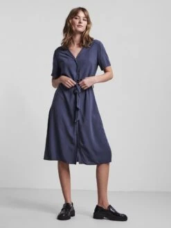 Pieces PCOLIVIA SHIRT DRESS -Piece Clothing Shop 17120462 OmbreBlue 005