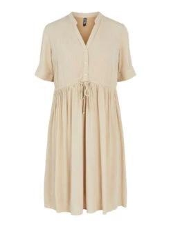 Pieces PCOTENA MINI DRESS -Piece Clothing Shop 17121023 WhitePepper 001