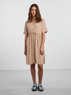 Pieces PCOTENA MINI DRESS -Piece Clothing Shop 17121023 WhitePepper 005