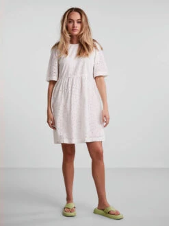 Pieces PCVIBSE MINI DRESS 10 Pieces PCVIBSE MINI DRESS -Piece Clothing Shop 17123756 BrightWhite 005