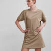 Pieces PCONIKA MIDI DRESS -Piece Clothing Shop 17125375 SilverMink 003