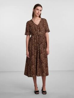 Pieces PCNYA MIDI DRESS -Piece Clothing Shop 17126332 Black 1015893 005