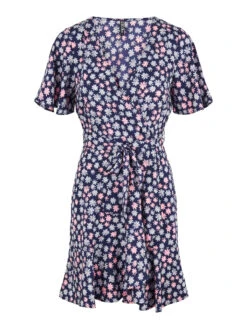 Pieces PCGIVA MINI DRESS -Piece Clothing Shop 17126967 NavyBlazer 953825 001