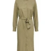 Pieces PCCAMMIE SHIRT DRESS -Piece Clothing Shop 17127343 DeepLichenGreen 001