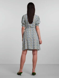 Pieces PCMALLE WRAP DRESS -Piece Clothing Shop 17128309 Butterfly 974761 004