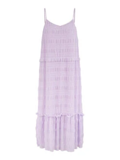 Pieces PCLILA MIDI DRESS -Piece Clothing Shop 17128450 Lavender 001