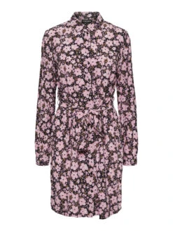 Pieces PCATHENA SHIRT DRESS 11 Pieces PCATHENA SHIRT DRESS -Piece Clothing Shop 17130309 BegoniaPink 980383 001