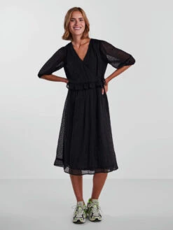 Pieces PCAGANA WRAP DRESS