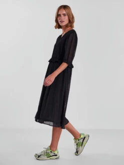 Pieces PCAGANA WRAP DRESS -Piece Clothing Shop 17130454 Black 005