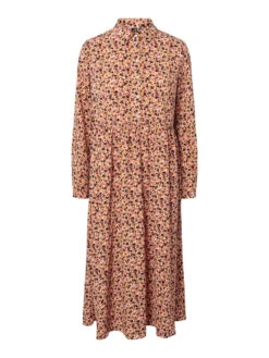 Pieces PCAPRIL SHIRT DRESS -Piece Clothing Shop 17131216 StrawberryPink 984762 001