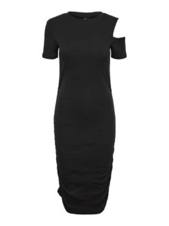 Pieces PCMAVIA MINI DRESS -Piece Clothing Shop 17131360 Black 001