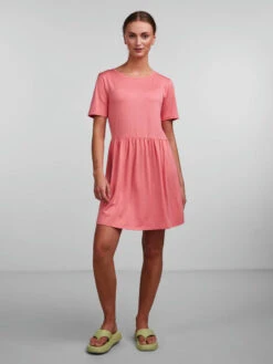 Pieces PCALISANA MINI DRESS -Piece Clothing Shop 17131537 StrawberryPink 005