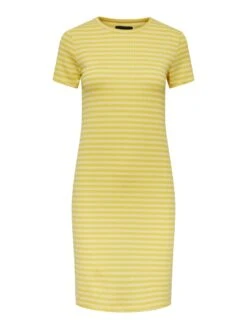 Pieces PCLAYA MINI DRESS -Piece Clothing Shop 17131631 PaleBanana 986213 001