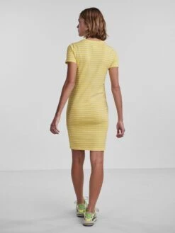 Pieces PCLAYA MINI DRESS -Piece Clothing Shop 17131631 PaleBanana 986213 004
