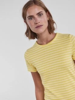 Pieces PCLAYA MINI DRESS -Piece Clothing Shop 17131631 PaleBanana 986213 006