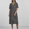 Pieces PCTALA MIDI DRESS -Piece Clothing Shop 17133688 Black 1008124 003