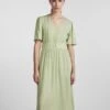 Pieces PCTALA MIDI DRESS -Piece Clothing Shop 17133688 QuietGreen 003