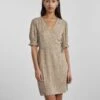 Pieces PCTALA WRAP DRESS -Piece Clothing Shop 17133694 SilverMink 1008114 003