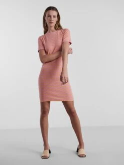 Pieces PCRUKA MINI DRESS -Piece Clothing Shop 17134049 BegoniaPink 1013613 005