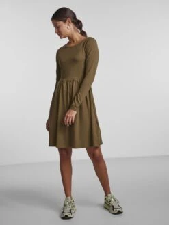 Pieces PCANGA MINI DRESS -Piece Clothing Shop 17134252 DarkOlive 005
