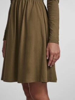 Pieces PCANGA MINI DRESS -Piece Clothing Shop 17134252 DarkOlive 006