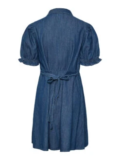 Pieces PCHOPE DENIM DRESS -Piece Clothing Shop 17134387 MediumBlueDenim 002