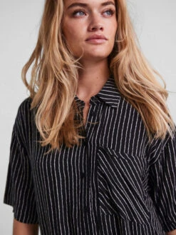 Pieces PCMOLA SHIRT DRESS -Piece Clothing Shop 17134462 Black 1007156 006