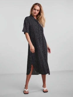 Pieces PCMOLA SHIRT DRESS -Piece Clothing Shop 17134462 Black 1007156 007