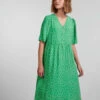 Pieces PCSASHA MIDI DRESS -Piece Clothing Shop 17134656 IrishGreen 1007934 003