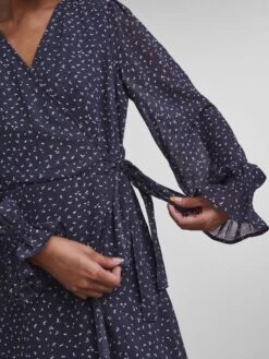 Pieces PCJIO WRAP DRESS -Piece Clothing Shop 17135982 OmbreBlue 1019774 006