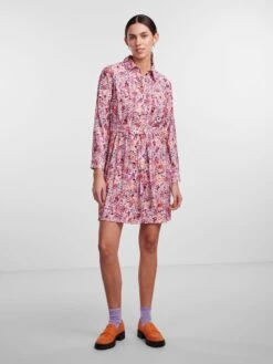 Pieces PCBRUNA SHIRT DRESS -Piece Clothing Shop 17136133 Violet 1017777 005