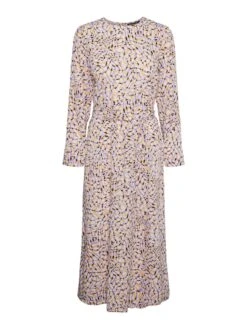 Pieces PCBERNICE MAXI DRESS 11 Pieces PCBERNICE MAXI DRESS -Piece Clothing Shop 17137462 Papaya 1025977 001