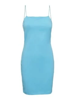 Pieces PCKIWI SLEEVELESS DRESS -Piece Clothing Shop 17137751 BlueAtoll 001