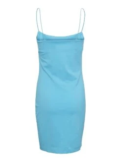 Pieces PCKIWI SLEEVELESS DRESS -Piece Clothing Shop 17137751 BlueAtoll 002