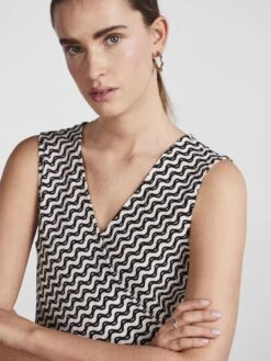 Pieces PCKESH WRAP DRESS -Piece Clothing Shop 17137851 CloudDancer 1028275 006