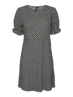 Pieces PCKESH MINI DRESS -Piece Clothing Shop 17137852 CloudDancer 1028280 001