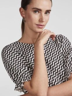 Pieces PCKESH MINI DRESS -Piece Clothing Shop 17137852 CloudDancer 1028280 006