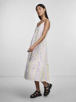 Pieces PCKAITLYN MIDI DRESS -Piece Clothing Shop 17137898 PinkLady 1028413 007