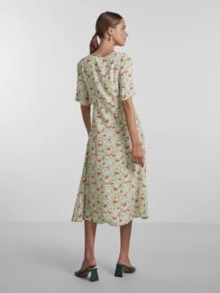 Pieces PCKORINE MIDI DRESS -Piece Clothing Shop 17137966 FairAqua 1028727 004