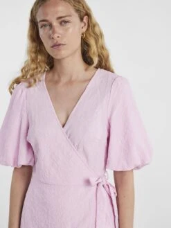 Pieces PCKASIDY WRAP DRESS 10 Pieces PCKASIDY WRAP DRESS -Piece Clothing Shop 17138085 PinkLady 006
