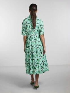 Pieces PCKASEY MIDI DRESS -Piece Clothing Shop 17138140 IslandGreen 1030313 004