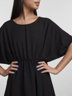 Pieces PCFLORE MINI DRESS 10 Pieces PCFLORE MINI DRESS -Piece Clothing Shop 17138196 Black 006